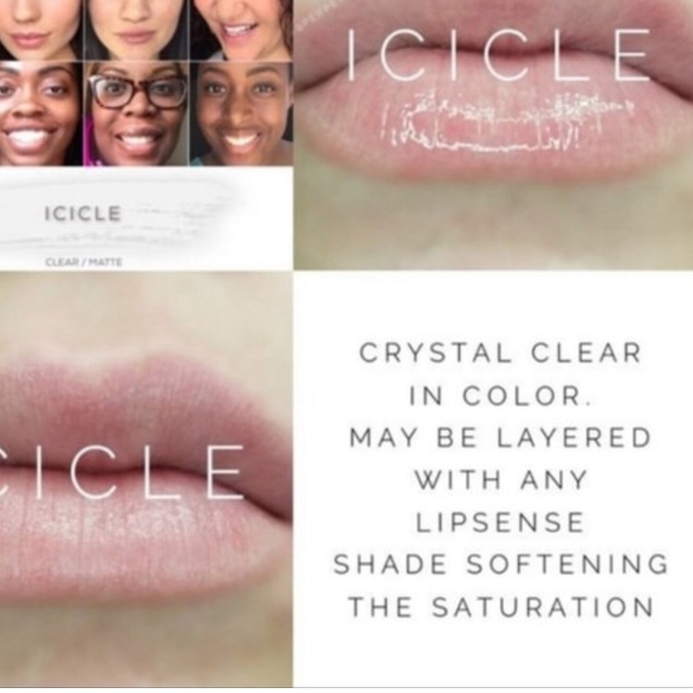 LipSense Longlasting LipColor in Icicle .25 ml